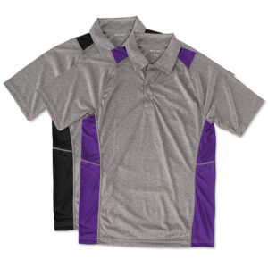 Sport-Tek Contrast Performance Polo blank apparel front view