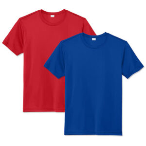 Sport-Tek Re-Compete Recycled Performance Shirt blank apparel front view