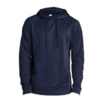 Sport-Tek Re-Compete Recycled Pullover Hoodie blank apparel front view