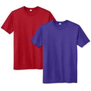 Sport-Tek Echo Performance Shirt blank apparel front view