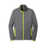 Sport-Tek Sport-Wick Stretch Full Zip Jacket blank apparel front view