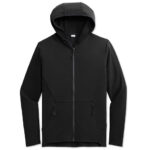 Sport-Tek Circuit Midweight Zip Hoodie blank apparel front view