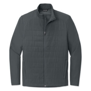 Sport-Tek Movement Hybrid Soft Shell Jacket blank apparel front view