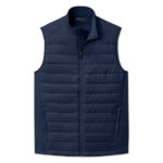 Sport-Tek Movement Hybrid Soft Shell Vest blank apparel front view