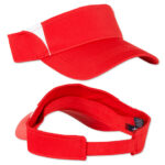 Sport-Tek Colorblock Performance Visor blank apparel front view