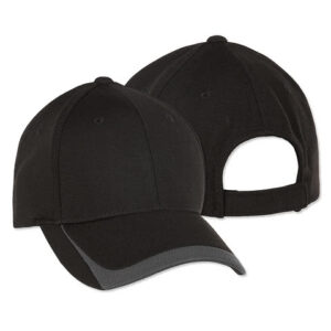 Sport-Tek Pique Contrast Performance Hat blank apparel front view