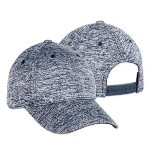 Sport-Tek Electric Heather Performance Hat blank apparel front view