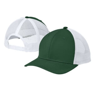 Sport-Tek Club Performance Mesh Trucker Hat blank apparel front view