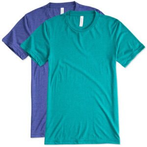 Bella + Canvas Tri-Blend T-shirt blank apparel front view