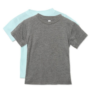 Bella + Canvas Toddler Tri-Blend T-shirt blank apparel front view