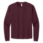 Bella + Canvas Heavyweight Boxy Long Sleeve T-shirt blank apparel front view