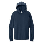 Bella + Canvas Jersey Lightweight Pullover Hoodie blank apparel front view