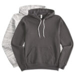 Bella + Canvas Ultra Soft Pullover Hoodie blank apparel front view