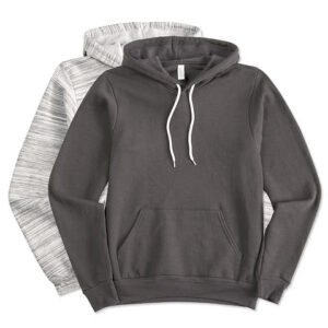 Bella + Canvas Ultra Soft Pullover Hoodie blank apparel front view