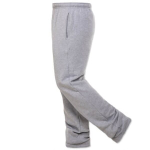 Bella + Canvas Sponge Fleece Open Bottom Sweatpants blank apparel front view