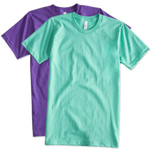 American Apparel Jersey Blend T-shirt blank apparel front view