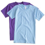 American Apparel Canada - American Apparel Jersey T-shirt blank apparel front view