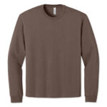 Bella + Canvas Heavyweight Long Sleeve T-shirt blank apparel front view