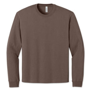 Bella + Canvas Heavyweight Long Sleeve T-shirt blank apparel front view
