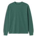 Bella + Canvas Heavyweight Garment-Dyed Long Sleeve T-shirt blank apparel front view