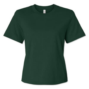 Bella + Canvas Women's Drop Shoulder Heavyweight T-shirt blank apparel front view