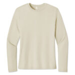 Bella + Canvas Women's Jersey Long Sleeve T-shirt blank apparel front view