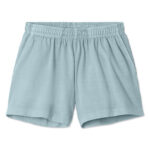 Bella + Canvas Women's Heavyweight Garment-Dyed Shorts blank apparel front view