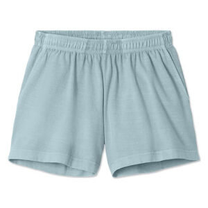 Bella + Canvas Women's Heavyweight Garment-Dyed Shorts blank apparel front view
