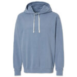 Comfort Colors Lightweight Pullover Hoodie blank apparel front view