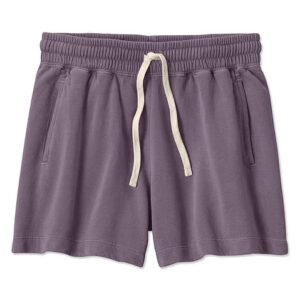 Comfort Colors Women's Lightweight Fleece Shorts blank apparel front view