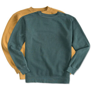 Comfort Colors Crewneck Sweatshirt blank apparel front view